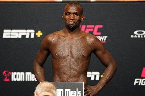 UFC Fight Night - Garcia vs Onama: Official Weigh-In