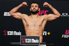 UFC Fight Night - Garcia vs Onama: Official Weigh-In