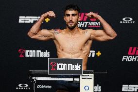 UFC Fight Night - Garcia vs Onama: Official Weigh-In