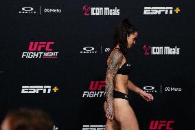 UFC Fight Night - Garcia vs Onama: Official Weigh-In