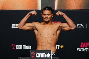 UFC Fight Night - Garcia vs Onama: Official Weigh-In