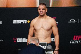 UFC Fight Night - Garcia vs Onama: Official Weigh-In