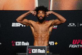 UFC Fight Night - Garcia vs Onama: Official Weigh-In