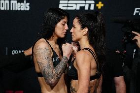 UFC Fight Night - Garcia vs Onama: Official Weigh-In