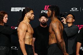 UFC Fight Night - Garcia vs Onama: Official Weigh-In