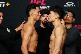 UFC Fight Night - Garcia vs Onama: Official Weigh-In