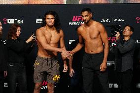 UFC Fight Night - Garcia vs Onama: Official Weigh-In