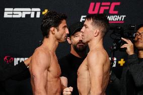 UFC Fight Night - Garcia vs Onama: Official Weigh-In