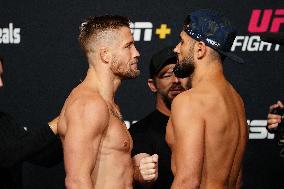 UFC Fight Night - Garcia vs Onama: Official Weigh-In