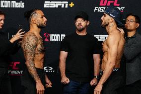 UFC Fight Night - Garcia vs Onama: Official Weigh-In