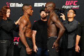 UFC Fight Night - Garcia vs Onama: Official Weigh-In