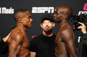 UFC Fight Night - Garcia vs Onama: Official Weigh-In