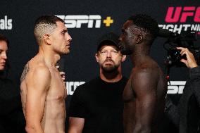 UFC Fight Night - Garcia vs Onama: Official Weigh-In