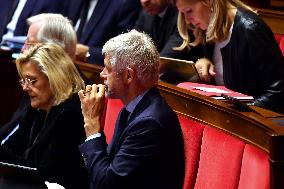 Parliamentary Debate On The 2026 Budget - Paris