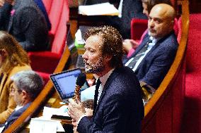 Parliamentary Debate On The 2026 Budget - Paris