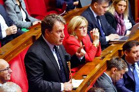 Parliamentary Debate On The 2026 Budget - Paris