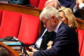 Parliamentary Debate On The 2026 Budget - Paris