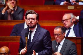 Parliamentary Debate On The 2026 Budget - Paris