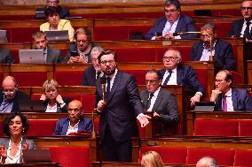 Parliamentary Debate On The 2026 Budget - Paris