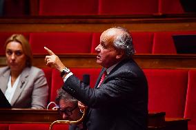 Parliamentary Debate On The 2026 Budget - Paris