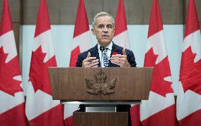 Mark Carney At Apec Summit Press Conference - Gyeongju