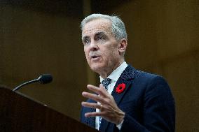 Mark Carney At Apec Summit Press Conference - Gyeongju