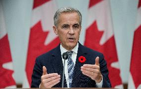 Mark Carney At Apec Summit Press Conference - Gyeongju