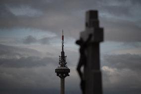 All Saints Day at the Almudena Cemetery - Spain