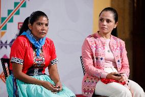 President Claudia Sheinbaum Holds Briefing - Mexico City