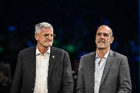 Farewell ceremony for Nicolas Mahut at Rolex Paris Masters 2025 in Paris FA