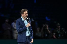 Farewell ceremony for Nicolas Mahut at Rolex Paris Masters 2025 in Paris FA