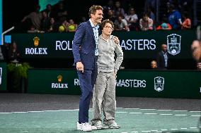 Farewell ceremony for Nicolas Mahut at Rolex Paris Masters 2025 in Paris FA