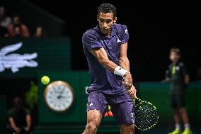 Felix Auger-Aliassime vs Alexander Bublik at Rolex Paris Masters 2025 in Paris FA
