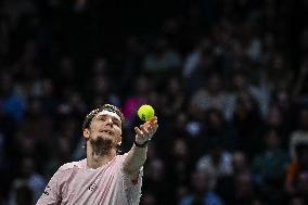 Felix Auger-Aliassime vs Alexander Bublik at Rolex Paris Masters 2025 in Paris FA