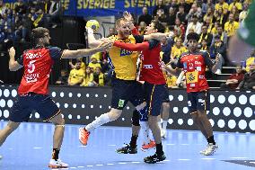 HANDBALL SWEDEN-SPAIN