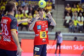 HANDBALL SWEDEN-SPAIN