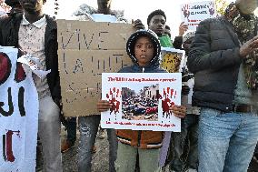 Protest Against Sudan War - Paris