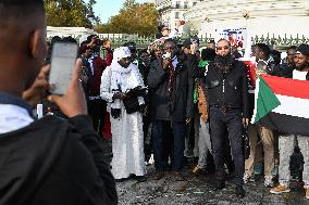 Protest Against Sudan War - Paris