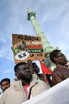 Protest Against Sudan War - Paris