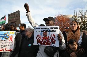 Protest Against Sudan War - Paris