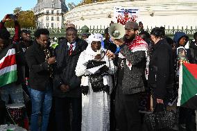 Protest Against Sudan War - Paris