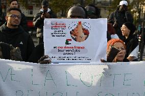 Protest Against Sudan War - Paris