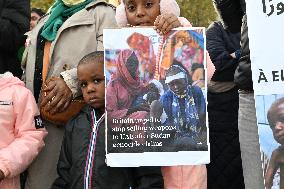 Protest Against Sudan War - Paris