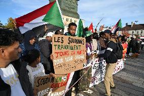 Protest Against Sudan War - Paris
