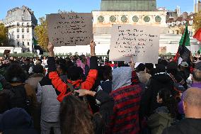 Protest Against Sudan War - Paris