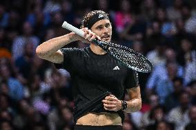 Jannik Sinner vs Alexander Zverev at Rolex Paris Masters 2025 in Paris FA