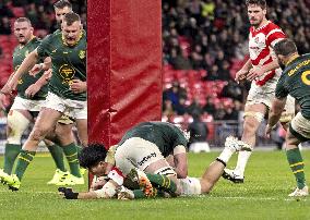 Rugby: Japan vs. South Africa