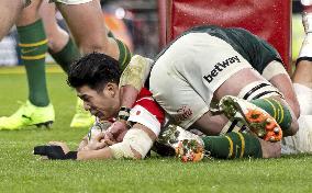 Rugby: Japan vs. South Africa