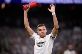 Kylian Mbappe At Real Madrid Cf V Valencia CF- Madrid
