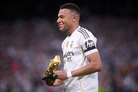 Kylian Mbappe At Real Madrid Cf V Valencia CF- Madrid